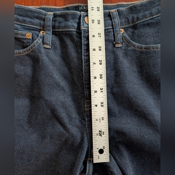 J Crew Factory Essential Straight Ankle Jeans, Size 29 - Picture 8 of 10